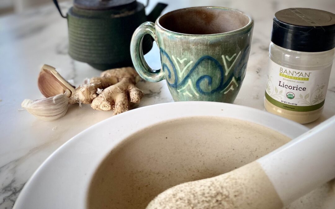 Digestive Tea for Late Winter Kapha season